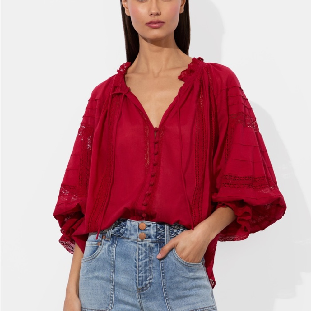 Alice + Olivia Josephine Blouse